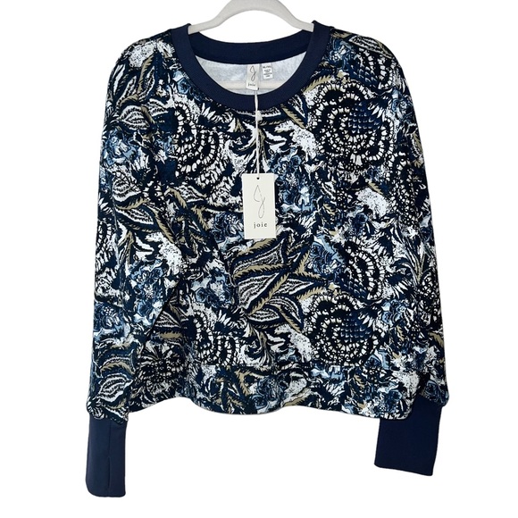 JOIE cropped boxy SWEATSHIRT - Picture 3 of 8